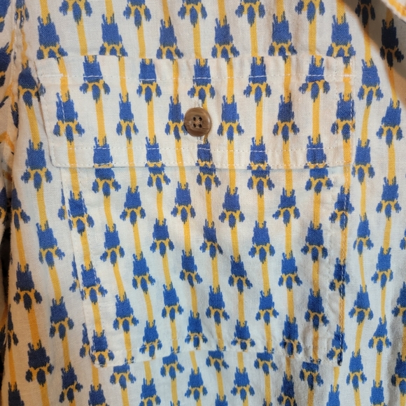 Duluth Trading Co. Artisian Hemp Button-up Shirt Size XL Camp Workwear - Picture 4 of 9